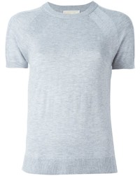 graues Strick T-shirt von MICHAEL Michael Kors