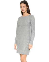 graues Sweatkleid von Club Monaco