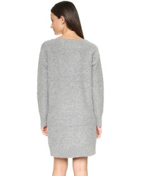 graues Sweatkleid von Club Monaco