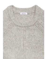 graues Sweatkleid von Lascana