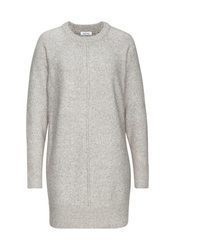 graues Sweatkleid von Lascana