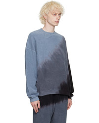 graues Mit Batikmuster Sweatshirt von NOMA t.d.