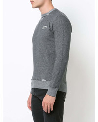 graues Sweatshirt von Saint Laurent