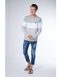 graues Sweatshirt von Alife and Kickin
