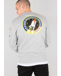 graues Sweatshirt von Alpha Industries