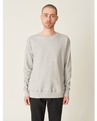 graues Sweatshirt von cleptomanicx