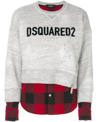 graues Sweatshirt von Dsquared2