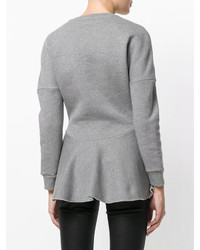 graues Sweatshirt von Alexander McQueen