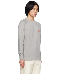 graues Sweatshirt von MAISON KITSUNÉ