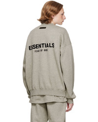graues Sweatshirt von Essentials