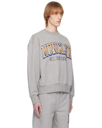 graues Sweatshirt von Moncler