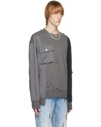 graues Sweatshirt von Feng Chen Wang