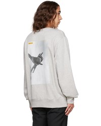 graues Sweatshirt von Helmut Lang