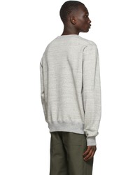 graues Sweatshirt von Naked & Famous Denim