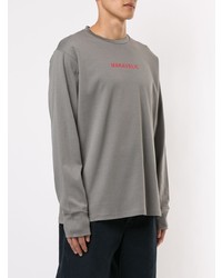 graues Sweatshirt von Makavelic