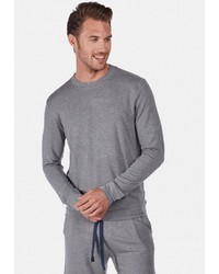 graues Sweatshirt von HUBER