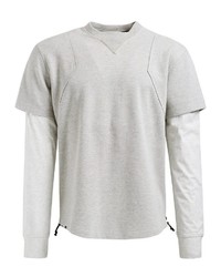 graues Sweatshirt von khujo
