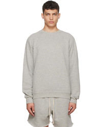 graues Sweatshirt von Les Tien