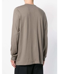 graues Sweatshirt von Rick Owens