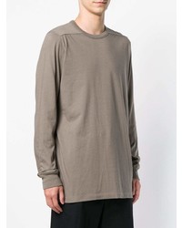 graues Sweatshirt von Rick Owens