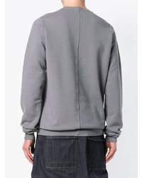 graues Sweatshirt von Rick Owens DRKSHDW