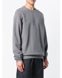 graues Sweatshirt von Rick Owens DRKSHDW