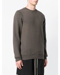 graues Sweatshirt von Rick Owens DRKSHDW