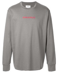graues Sweatshirt von Makavelic