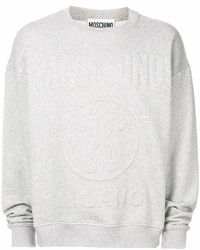 graues Sweatshirt von Moschino