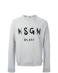 graues Sweatshirt von MSGM