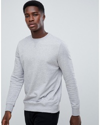 graues Sweatshirt von New Look