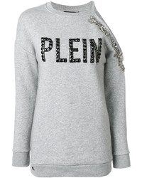 graues Sweatshirt von Philipp Plein