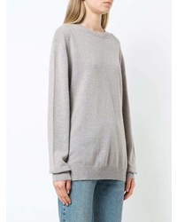 graues Sweatshirt von Alexandra Golovanoff