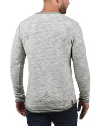 graues Sweatshirt von Solid