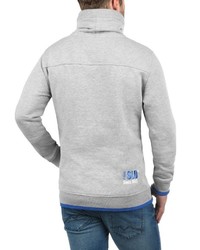 graues Sweatshirt von Solid