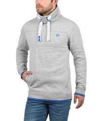 graues Sweatshirt von Solid