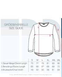 graues Sweatshirt von Solid