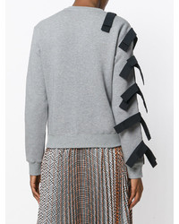 graues Sweatshirt von MSGM