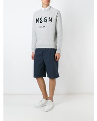 graues Sweatshirt von MSGM