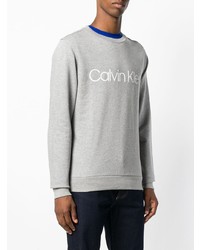 graues Sweatshirt von Calvin Klein Jeans Est. 1978
