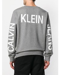 graues Sweatshirt von Calvin Klein Jeans