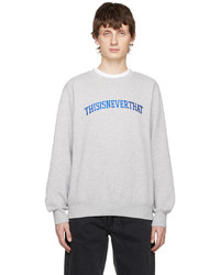 graues Sweatshirt von thisisneverthat