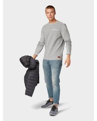 graues Sweatshirt von Tom Tailor