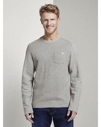 graues Sweatshirt von Tom Tailor