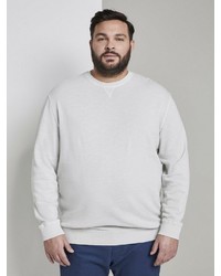 graues Sweatshirt von TOM TAILOR Men Plus