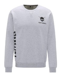 graues Sweatshirt von Tuffskull