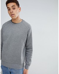 graues Sweatshirt von Weekday