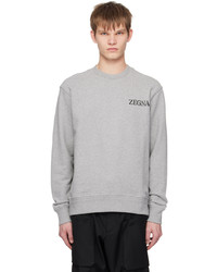 graues Sweatshirt von Zegna