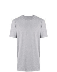 graues T-Shirt mit einem Rundhalsausschnitt von 11 By Boris Bidjan Saberi
