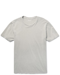 graues T-Shirt mit einem Rundhalsausschnitt von Alex Mill
